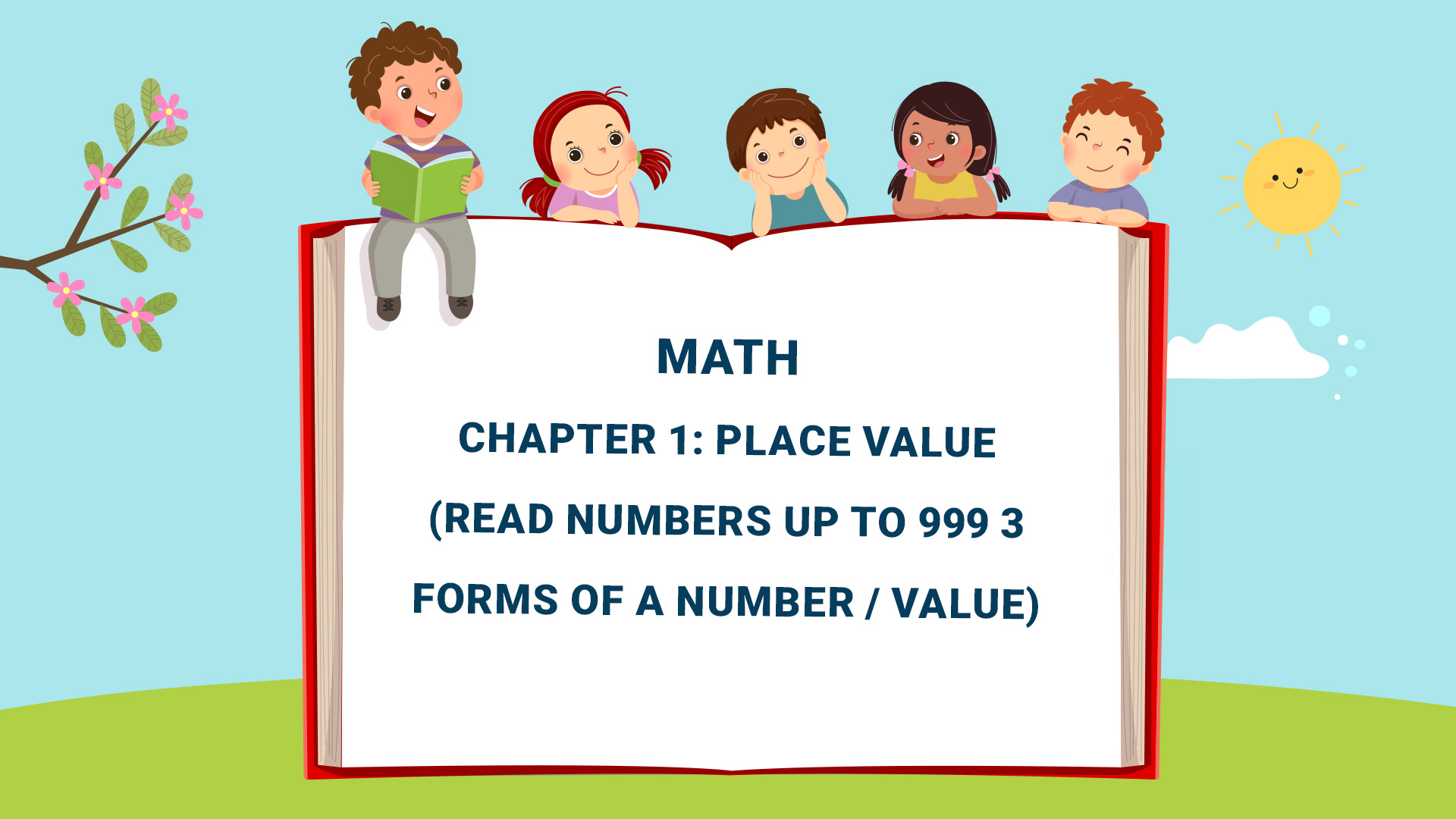 Chapter 1: Place value (Read numbers up to 999)